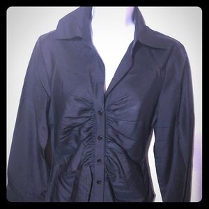 Rena Rowan women’s black career blouse size 4
